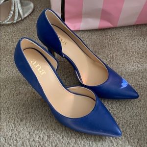 Cobalt blue heels